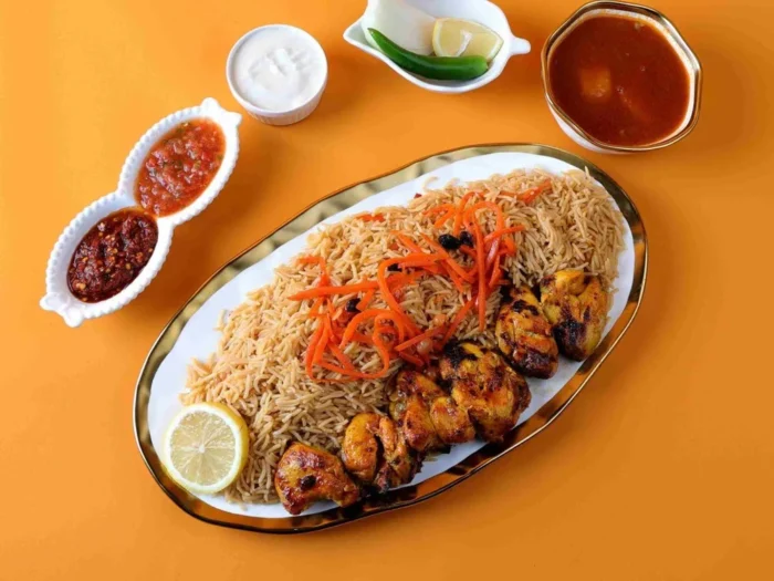 عيش بخاري جوجه دجاج