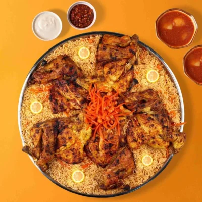 بخاري دجاج على الفحم